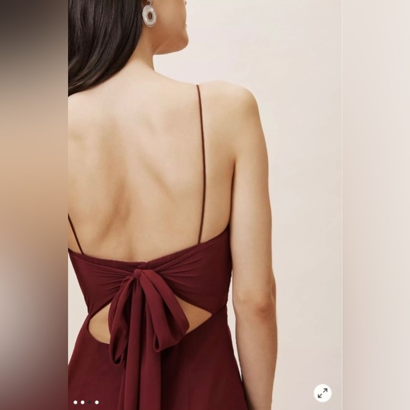 Jenny Yoo Kiara Dress - Size 8 - Hibiscus / Burgandy - Bridesmaid / Prom - Picture 3 of 3